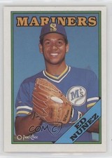 1988 O-Pee-Chee Blank Back Edwin Nunez Ed Nunez #258 0c4