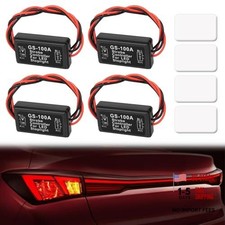 PCS GS-100A Brake Light Flasher Strobe, 12V-2V Brake Light Tail Stop Light 4