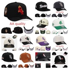 Adult Chicago White Sox Side Logo Baseball Cap 9FORTY Strapback Adjustable Hat