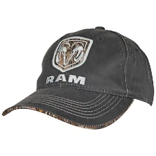 Outdoor Cap Standard RAM11A Charcoal/Realtree Edge, One Size Fits