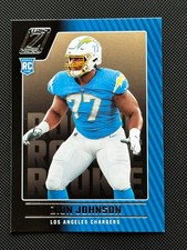 2022 Panini Zenith Retail #175 Zion Johnson RC Los Angeles Chargers Football