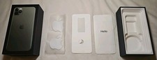 Apple iPhone 11 Pro Max 256GB Midnight Green Original Box Inserts - EMPTY BOX