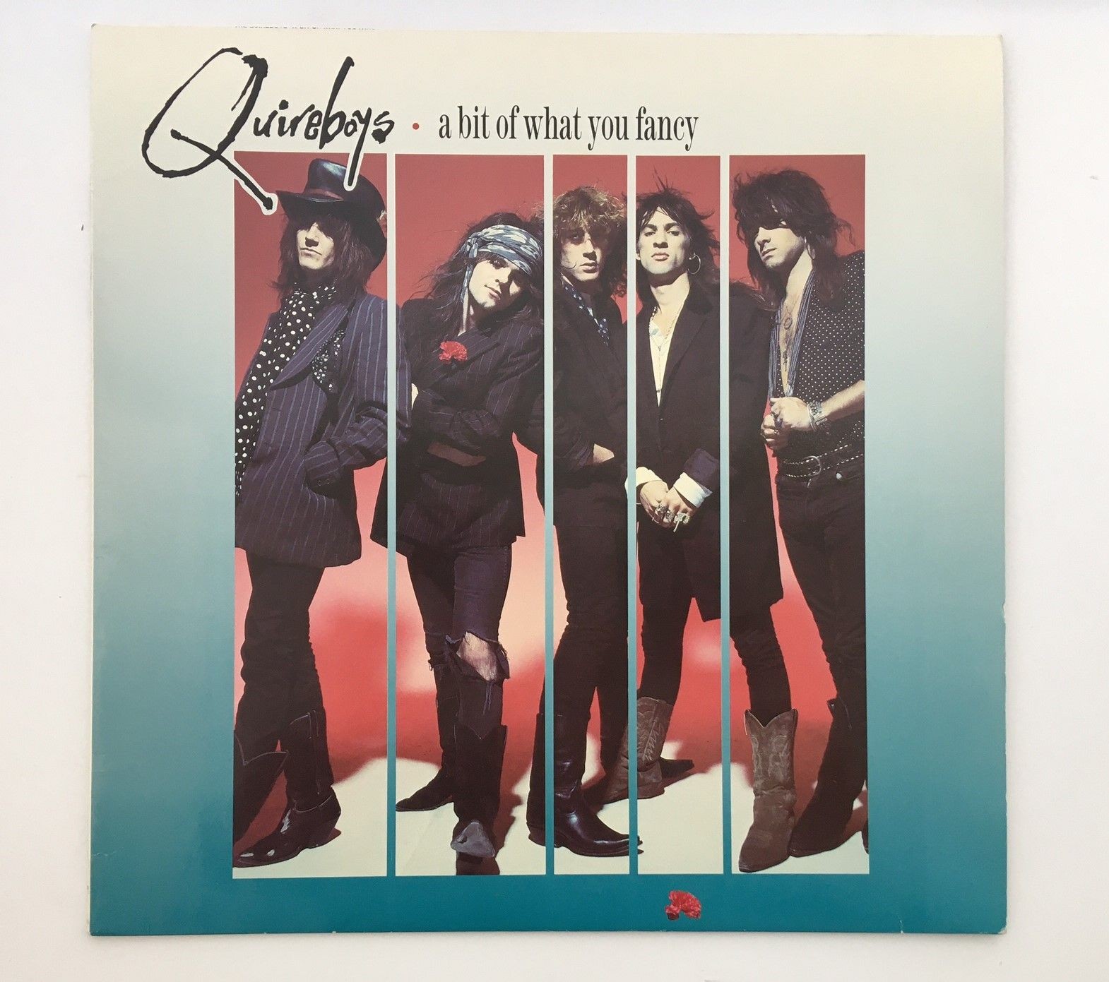 The Quireboys - A Bit Of What You Fancy - LP Vinyl - Gebraucht sehr gut