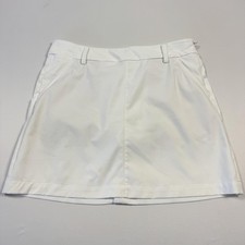 Puma Skort Womens 10 White Golf Athletic Stre...