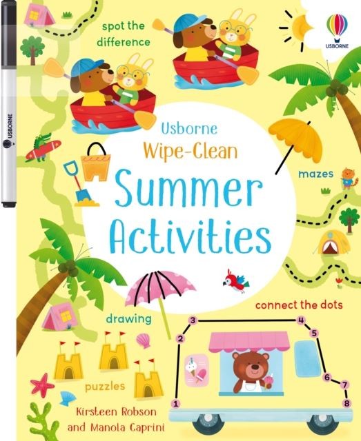 Wipe-Clean Summer Activities by Kirsteen Robson NEW - Image 8