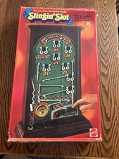 Vintage Slingin' Slot Jackpot Game #7320 Toy by Mattel 1973 NO Tokens