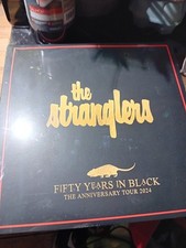 The Stranglers - Fifty Years In Black   3xLP - Still Sealed
