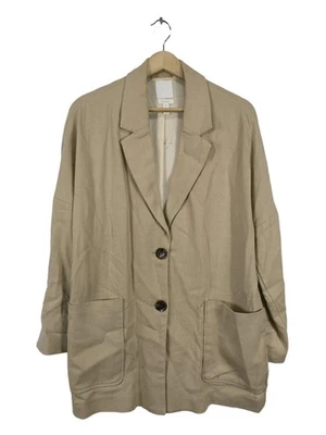 H&M Blazer unisexe Dames Blazer T EU 36 blanc cassé style décontracté - Photo 1/4