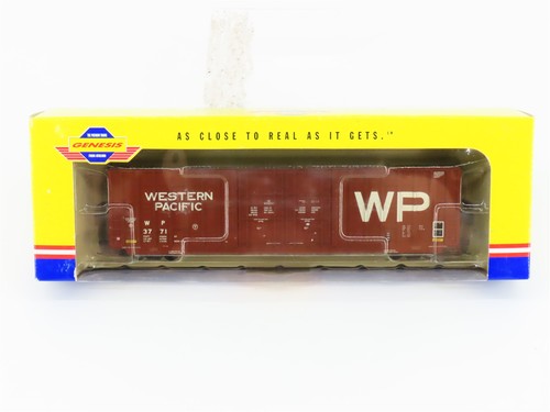 Coche caja doble puerta HO Athearn Genesis G4001 WP Western Pacific 60' #3771 sellado | Zustand: Used