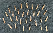 Vintage Hat Hangers, Set of 31 Space-Saving Hat Hangers for the Wardrobe, Hook