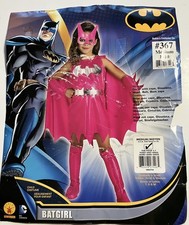 Batgirl Halloween Costume Child Size M 8-10 5-7 years . DC Comics, Rubie  s.