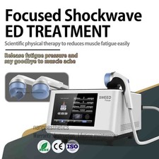 2in1 ESWT Focused Shockwave Therapy Machine Pain Relief ED Therapy Body Massager