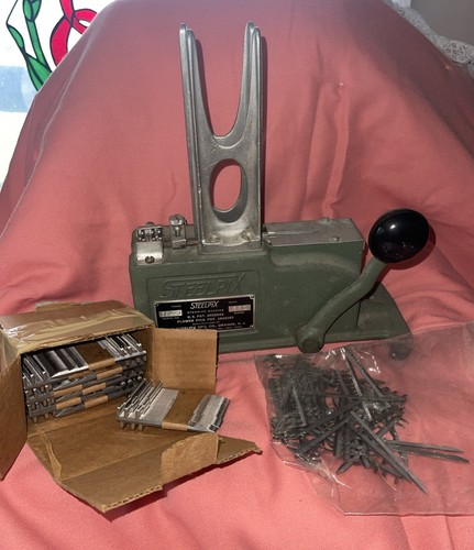 Steelpix Stemming Machine 35D WITH EXTRAS - Flower Floral Shop Tool Tested Works