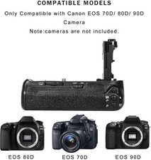 Vertical Shooting Hand Grip BG-E14, Canon 90D Battery Grip Replacement Free ship