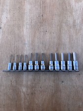 Snap-on Imperial Hex Sockets 1/16 To 3/8 Snap-on Imperial Hex Sockets 1/16 To 3/8