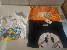 Kids Shirts Lot 5-6 Years Old Boys Nike/Three And Out Brands