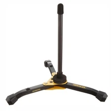 Hercules Alto Flute Stand Ds562bb With Detachable Peg And Carrying Bag