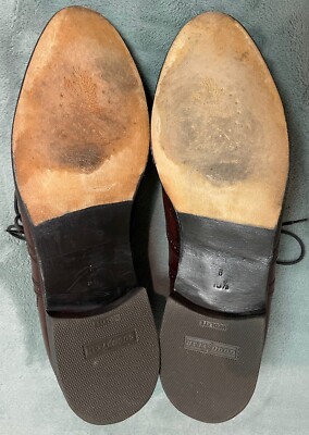 E. T. Wright Mens Dress Shoes Leather Wingtip Brown Lace Up  display picture 2