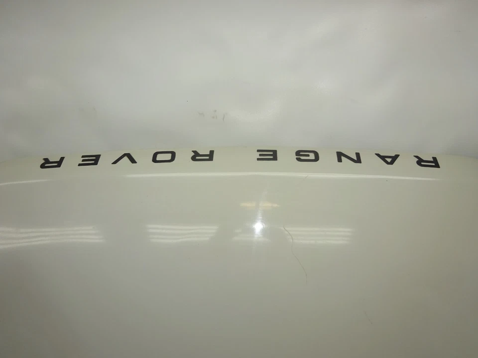 1995-2002 Land Rover Range Rover Hood Bonnet Shell White OEM DE220701 Foto 2 de 4