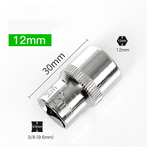 3/8" Steckschlüsselsatz Sechskantschlüssel Griff Antrieb Bohrer Schraubendreher Ratsche Adapter lang - Bild 14 von 44