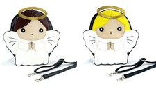 NEW SLEEPYVILLE CRITTERS BLONDE,BRUNETTE ANGEL,HALO CROSS BODY,HAND BAG,PURSE