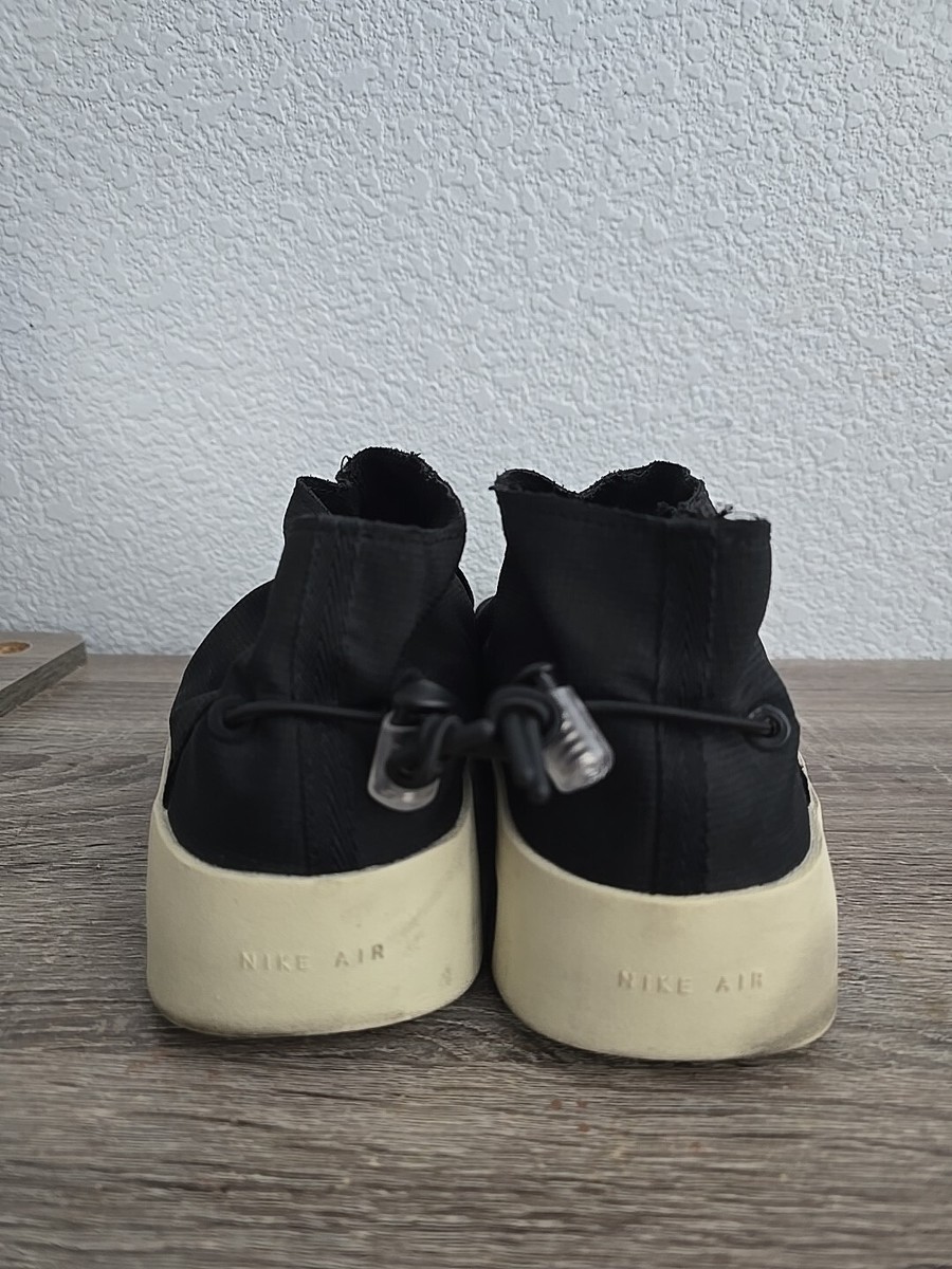 Nike Air Fear Of God Moc Mens Size 11 US AT8086-002 Black Mid Top