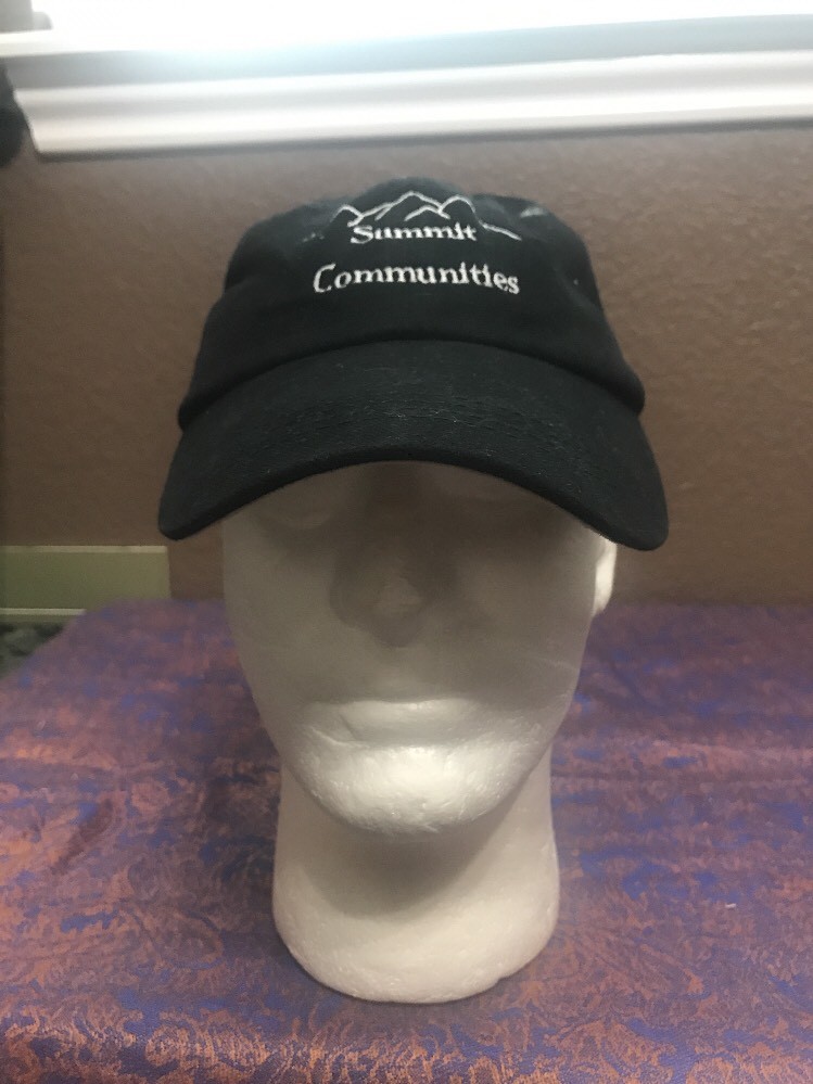 Summit Communities Men’s Black Baseball Cap Hat