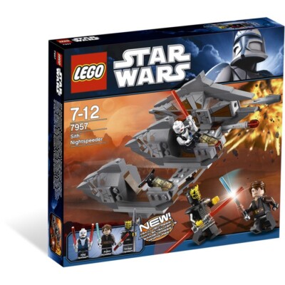 Lego 7957 Star Wars Sith Nightspeeder The Clone Wars New Sealed EXPRESS  POST | eBay Australia