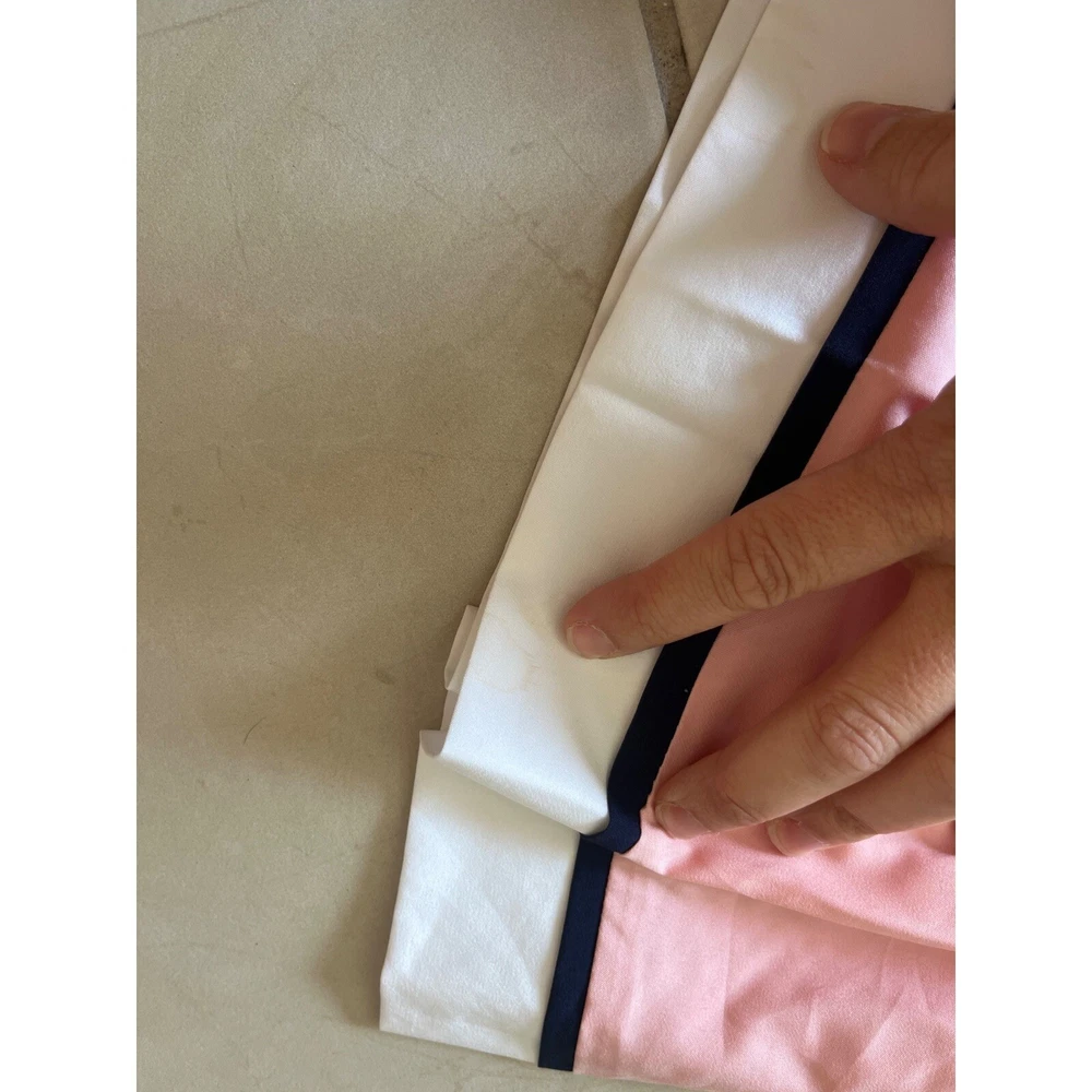 Vintage 90s pink pleated tennis skirt by Lillys of Beverly Hills size 10