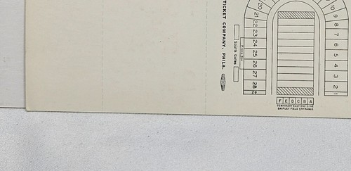 1965 Syracuse University vs Maryland Football Game Unused Full Ticket - Picture 10 of 16
