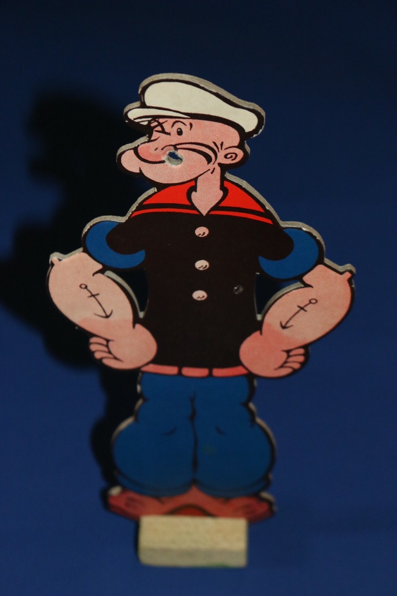 POPEYE ビンテージ陶器製灰皿　レトロ　レア品 アッシュトレイ ash tray POPEYE 灰皿ポパイKFS社製 レトロ