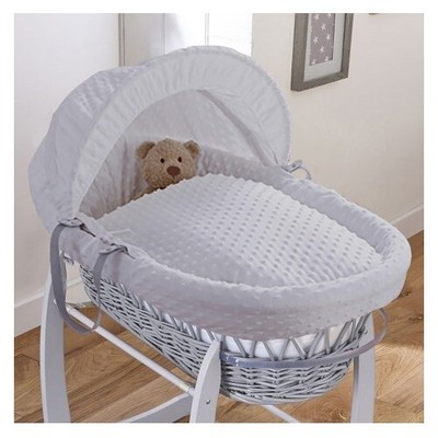 hard wicker moses basket
