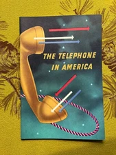 Bell Telephone Telephone in America Ad Booklet 1954