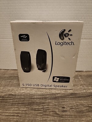Logitech Speakers S150 Digital USB Stereo - Black - Open Box