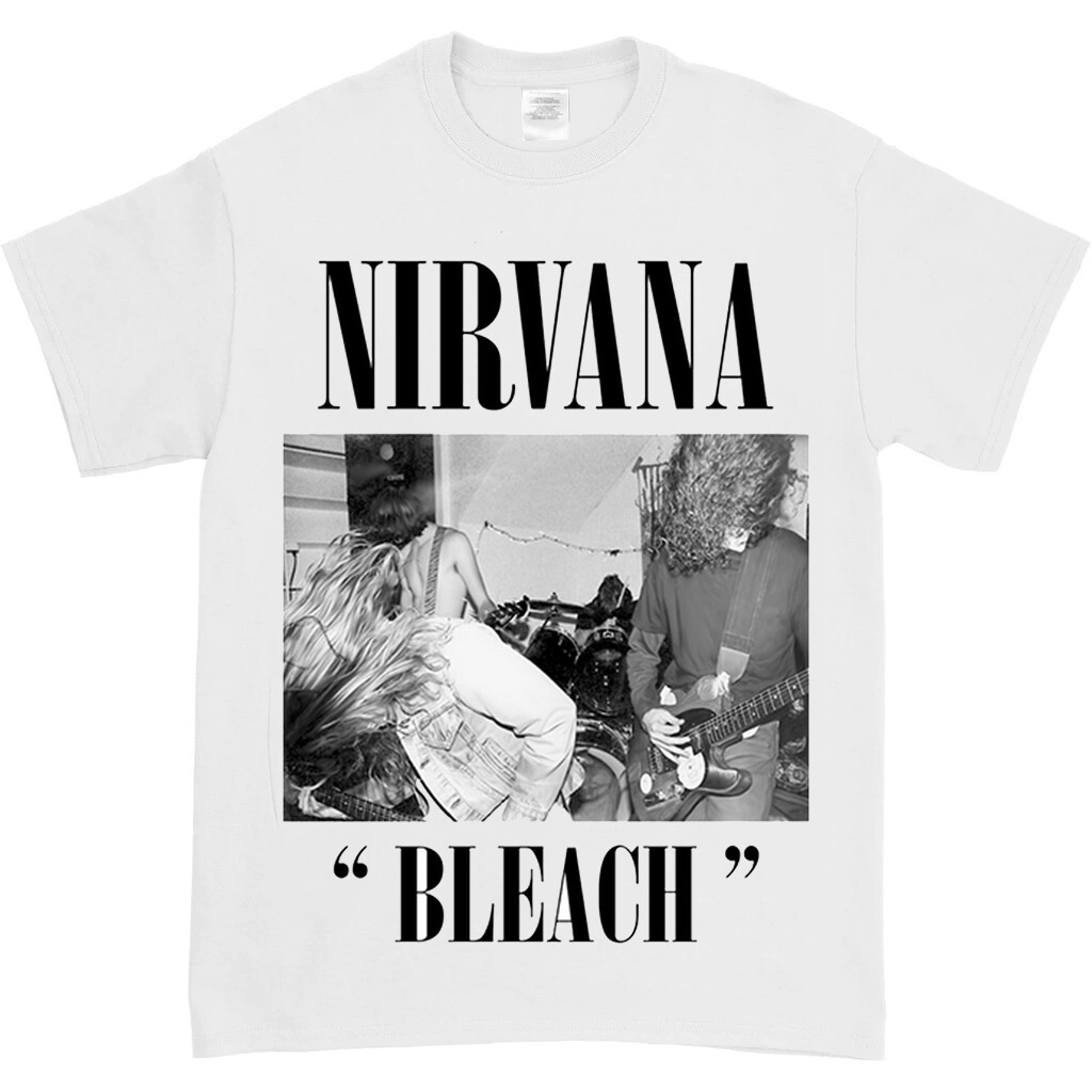 T-shirt Nirvana Bleach - Unisexe - Tailles S à 5XL - Coton - Neuf Avec étiquettes