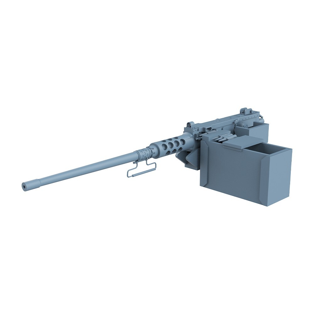 MRY-SFW 1/72 Modell-Upgrade-Teile – M2HB Maschinengewehr Für M1A1 Abrams Panzer