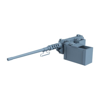 LYTG020 1/35 1/72 12.7mm M2HB Machine Gun Group for US M1A1 Abrams MBT