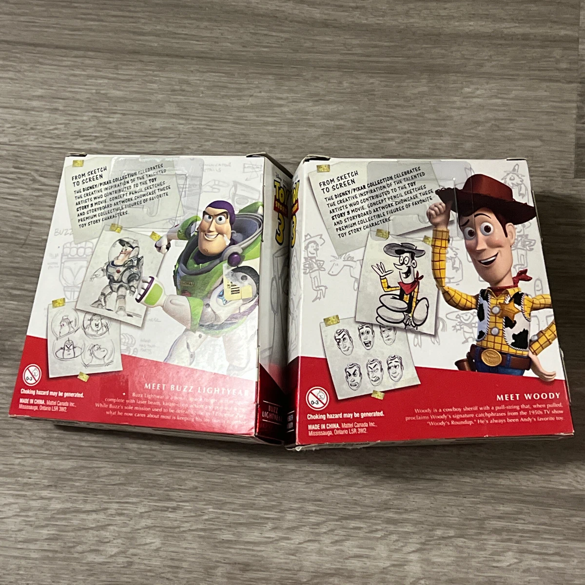 Disney Pixar Adult Collector Toy Story 3 Sheriff Woody Buzz Lightyear Figure NEW
