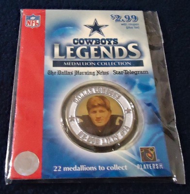 DALLAS COWBOYS LEGENDS MEDALLION BOB LILLY, DT #74 NEW IN &hellip;