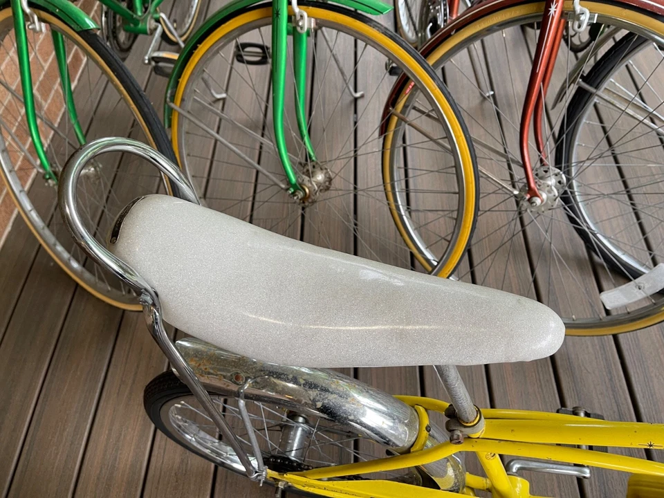 Bicicleta Schwinn Stingray Jr 1973 amarillo limón Foto 4 de 4