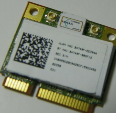 Toshiba WLL6250B Broadcom BCM943225HMB b/g/n Wireless + bluetooth PCIe Half 