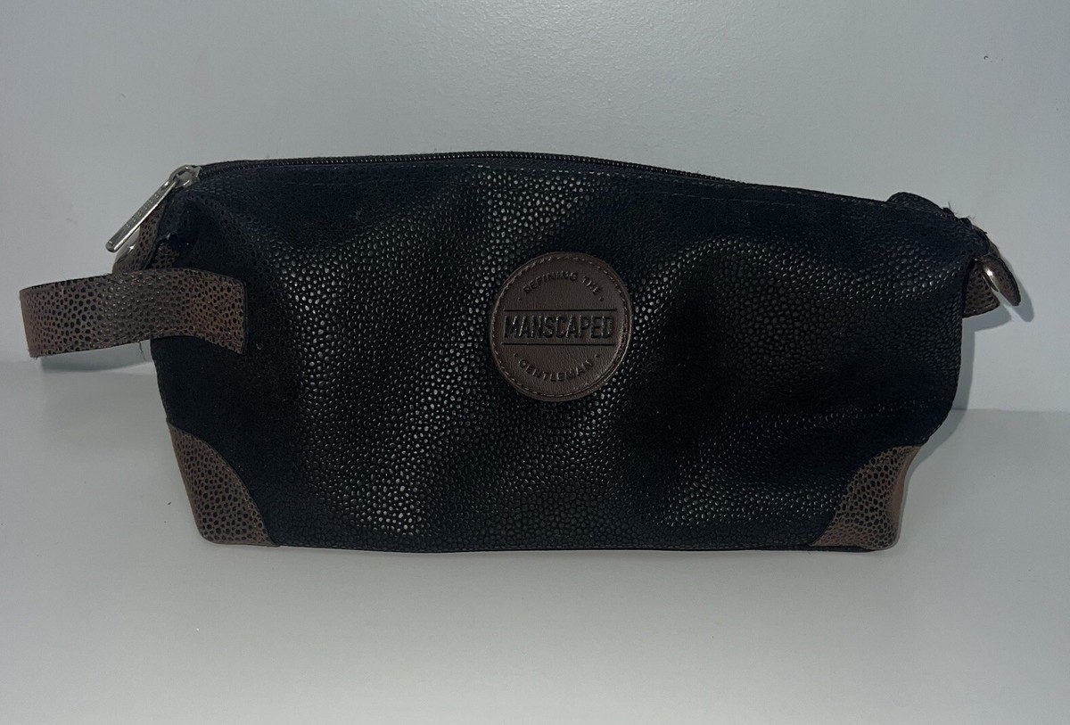Manscaped The Shed Toiletry Bag Travel Storage Case Mens Black