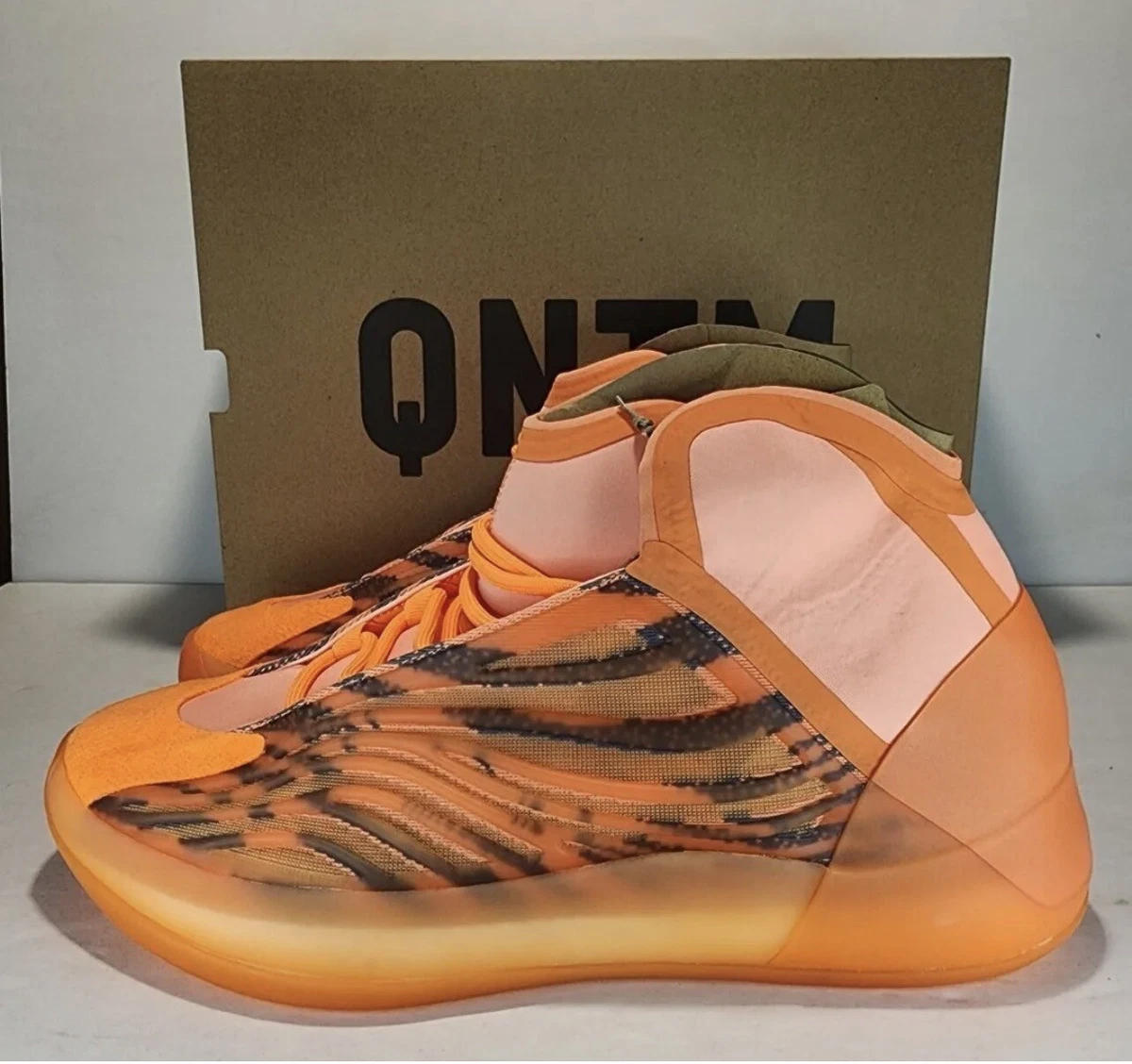 Orange shop yeezy 5