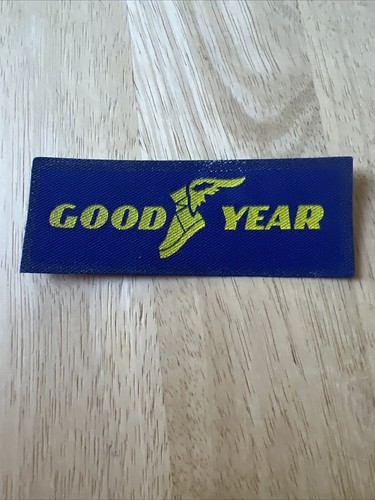 Vintage GOODYEAR TIRES Iron-on Patch. Winged Foot New | eBay