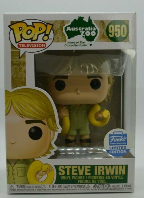 Funko Pop! Television: The Crocodile Hunter - Steve Irwin Vinyl Figure ...