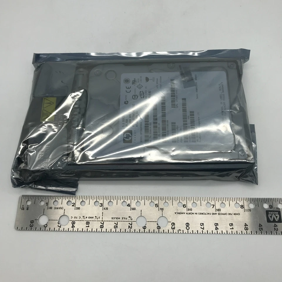 HP BF03687B54 36.4GB Ultra320 3.5-inch SCSI Hot-Plug 15K Hard Drive w/Tray - Image 4 of 4