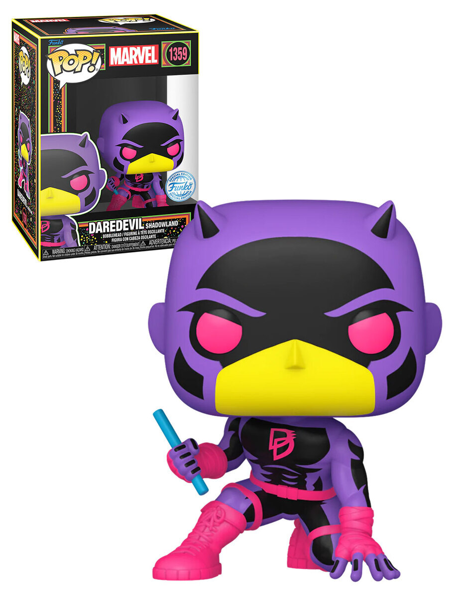 Funko POP! Marvel #1359 Daredevil Shadowland (Blacklight