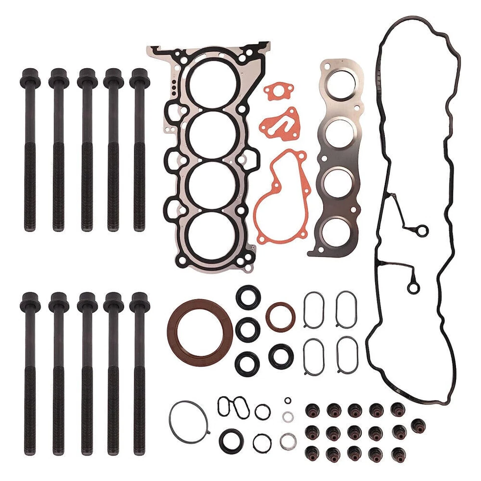 Juego de juntas de culata de cadena de distribución para 11-16 Kia Hyundai Forte Elantra Soul 1.8 2.0L Foto 2 de 4