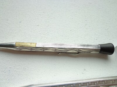Antique 1900s Mechanical Propelling Pencil Silver 830 and 800 SET