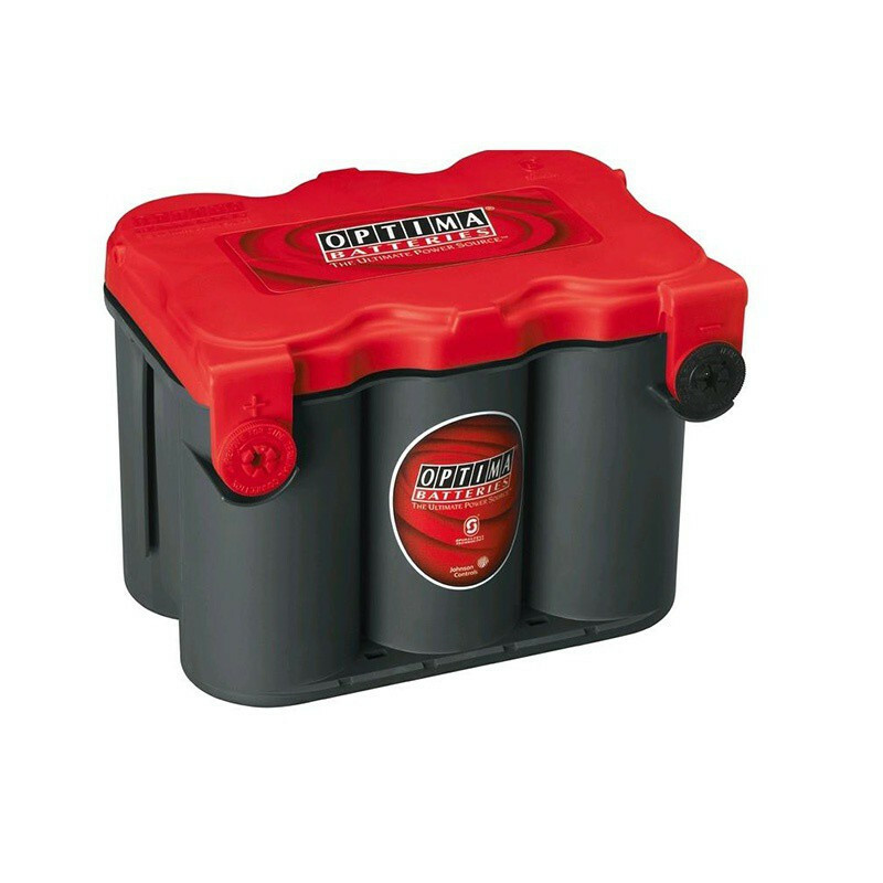 Batterie Optima RED TOP RTF4.2 12V idéale pour les trajets hivernaux